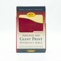KJV Personal Size Giant Print Reference  + NIV Thinline Bible | Christian Bible Ser Combo