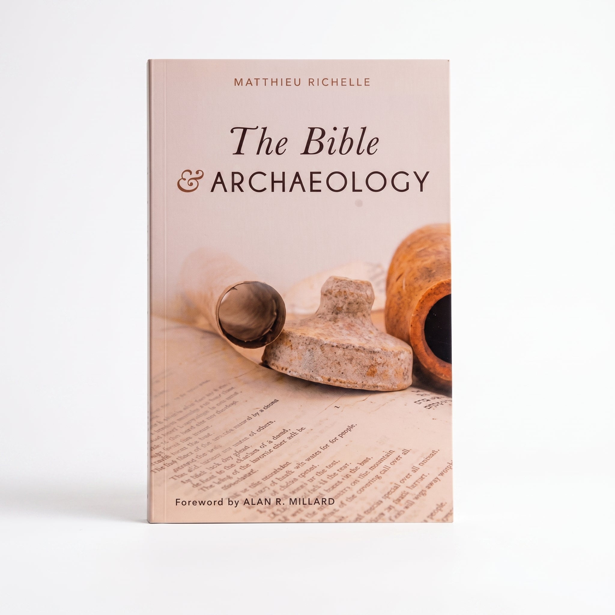 Studio photo of The Bible and Archaeology in hero