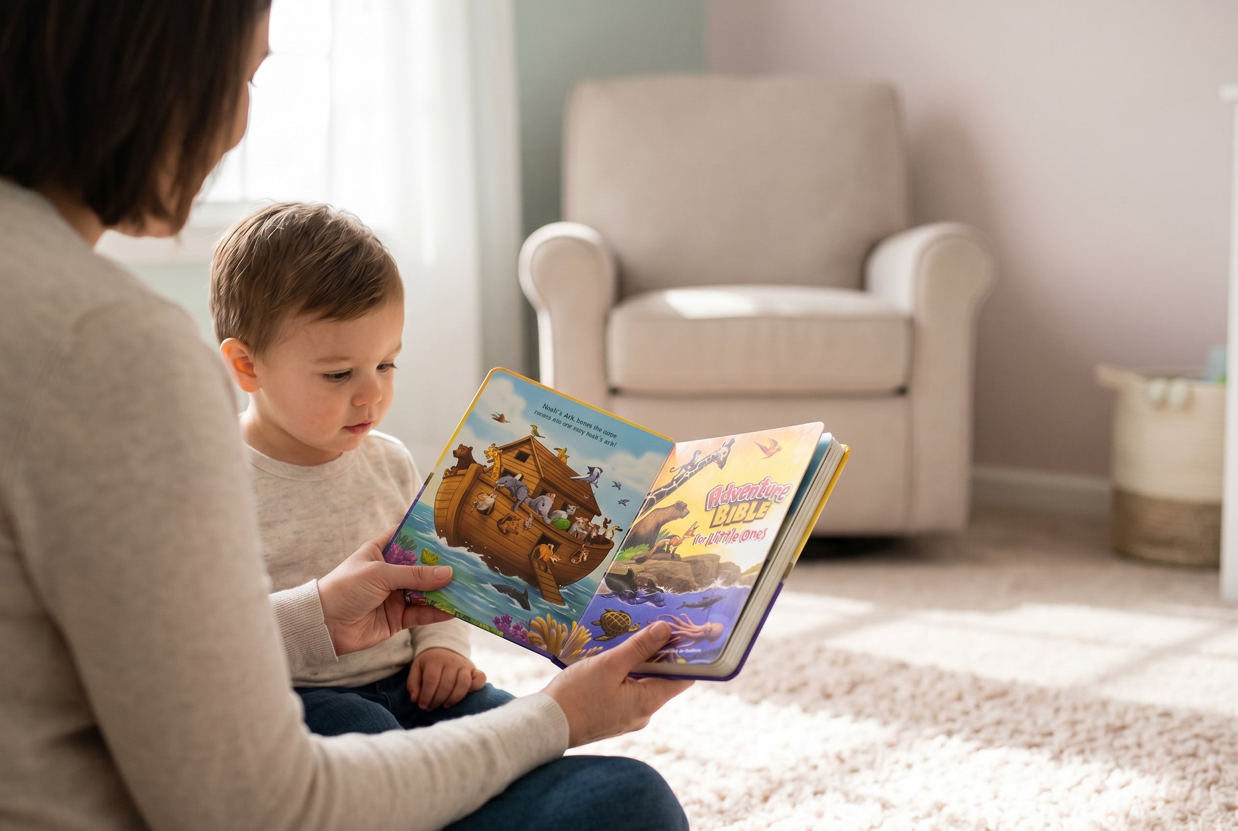 Studio photo of Adventure Bible for Little Ones in lifestyle