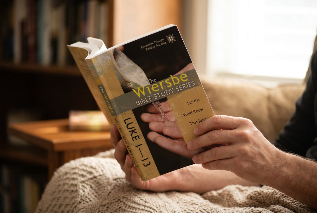 Studio photo of The Wiersbe Bible Study Series: Luke 1-13: Let the World Know That Jesus Cares in lifestyle