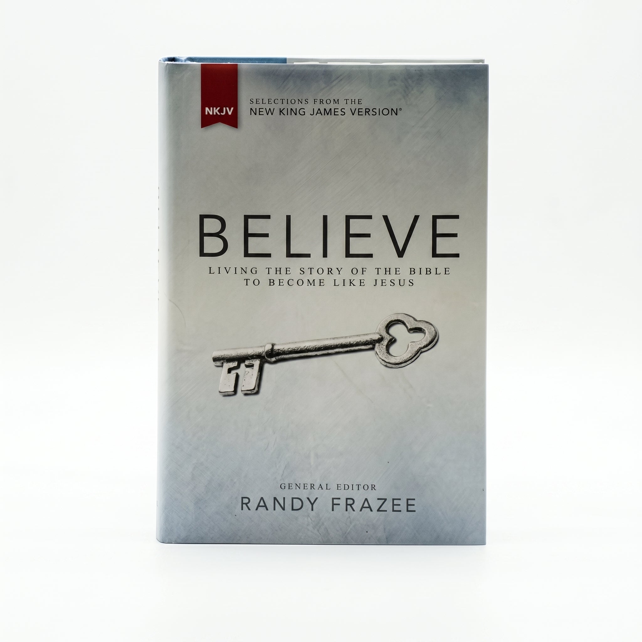 Studio photo of NKJV Believe: Living the Story of the Bible to Become Like Jesus in hero