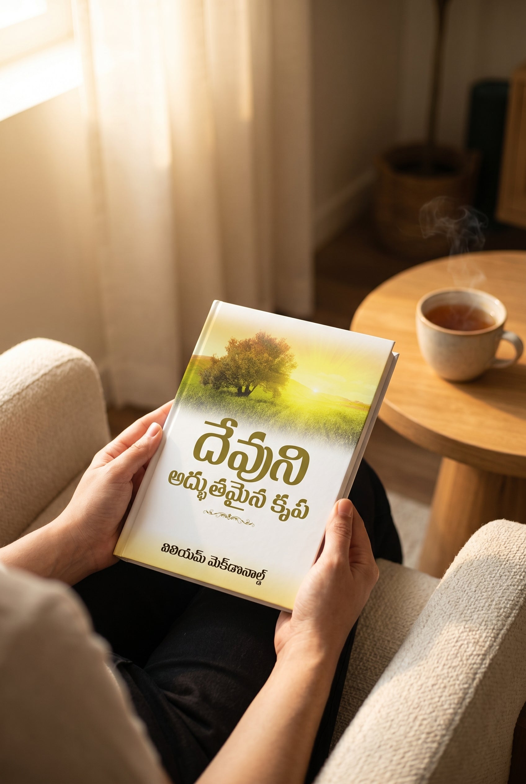 Studio photo of God's Amazing Grace (Telugu) in lifestyle