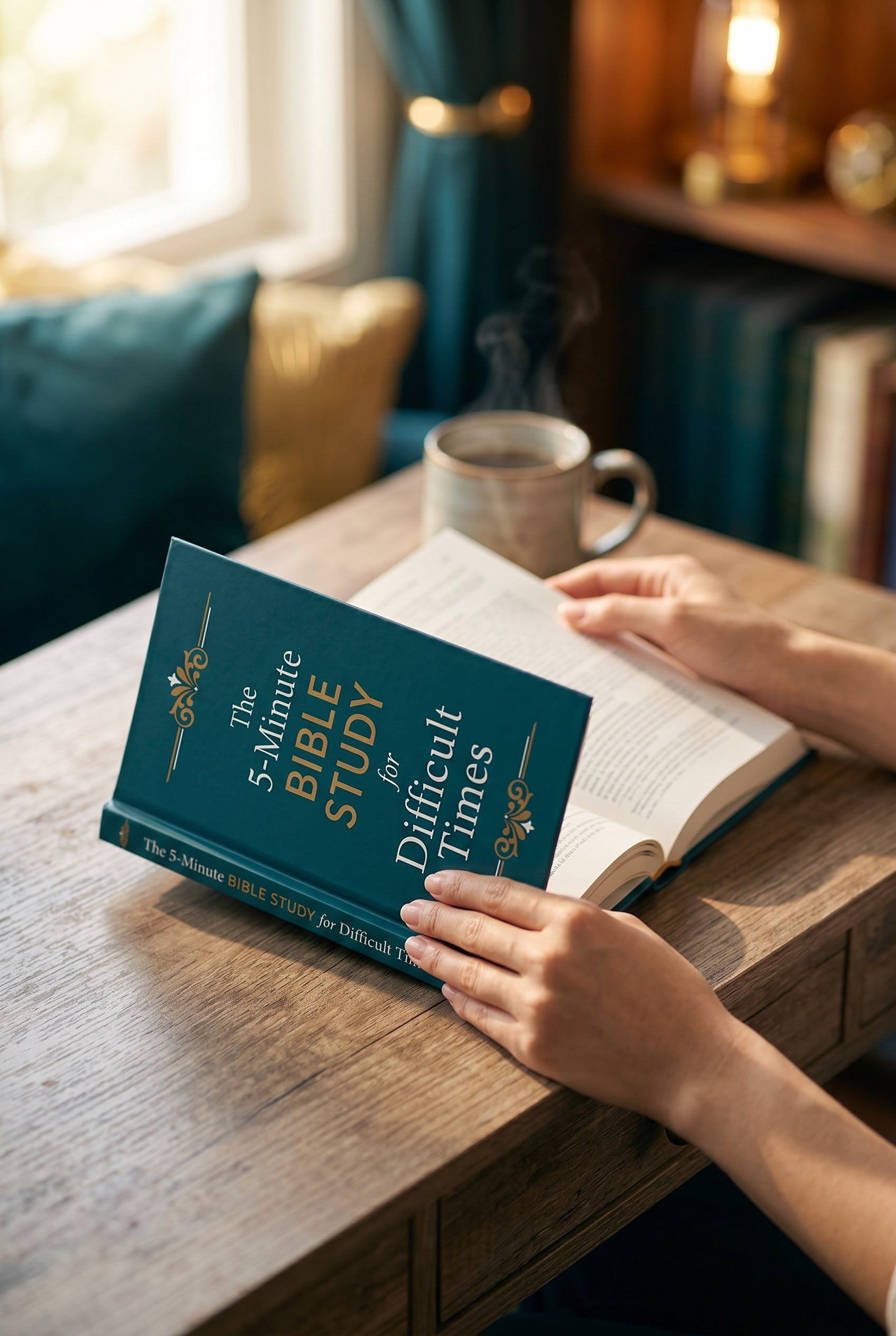Studio photo of The 5-Minute Bible Study for Difficult Times in lifestyle