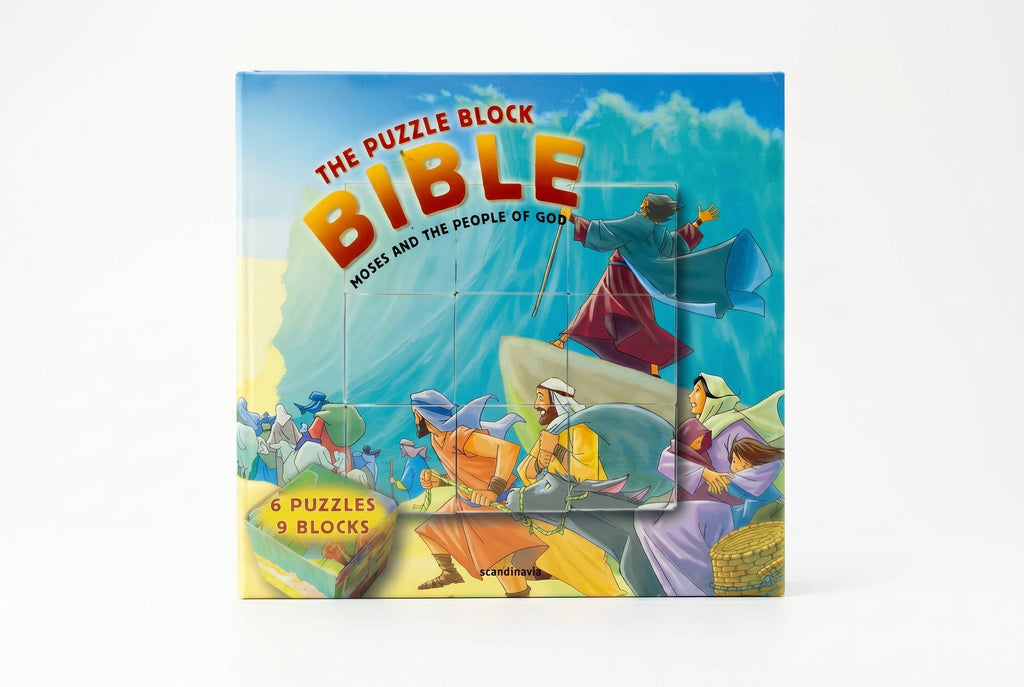 Studio photo of Moses and the People of God: The Puzzle Block in hero