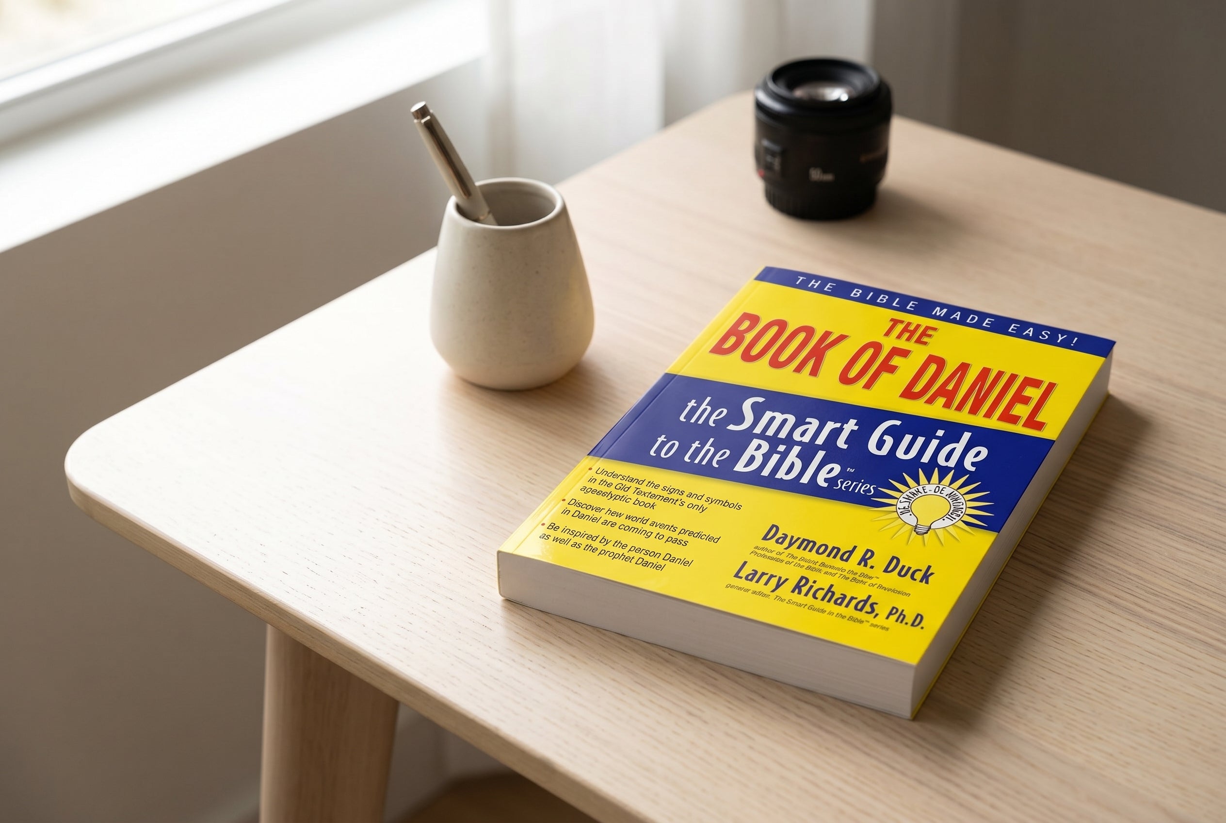 Studio photo of The Book of Daniel in lifestyle