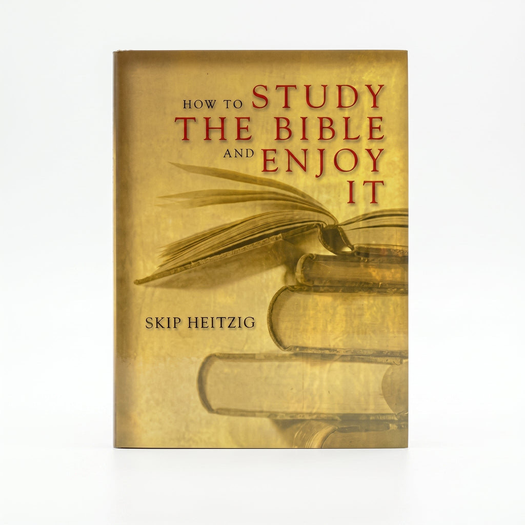 Studio photo of How to Study the Bible and Enjoy It in hero