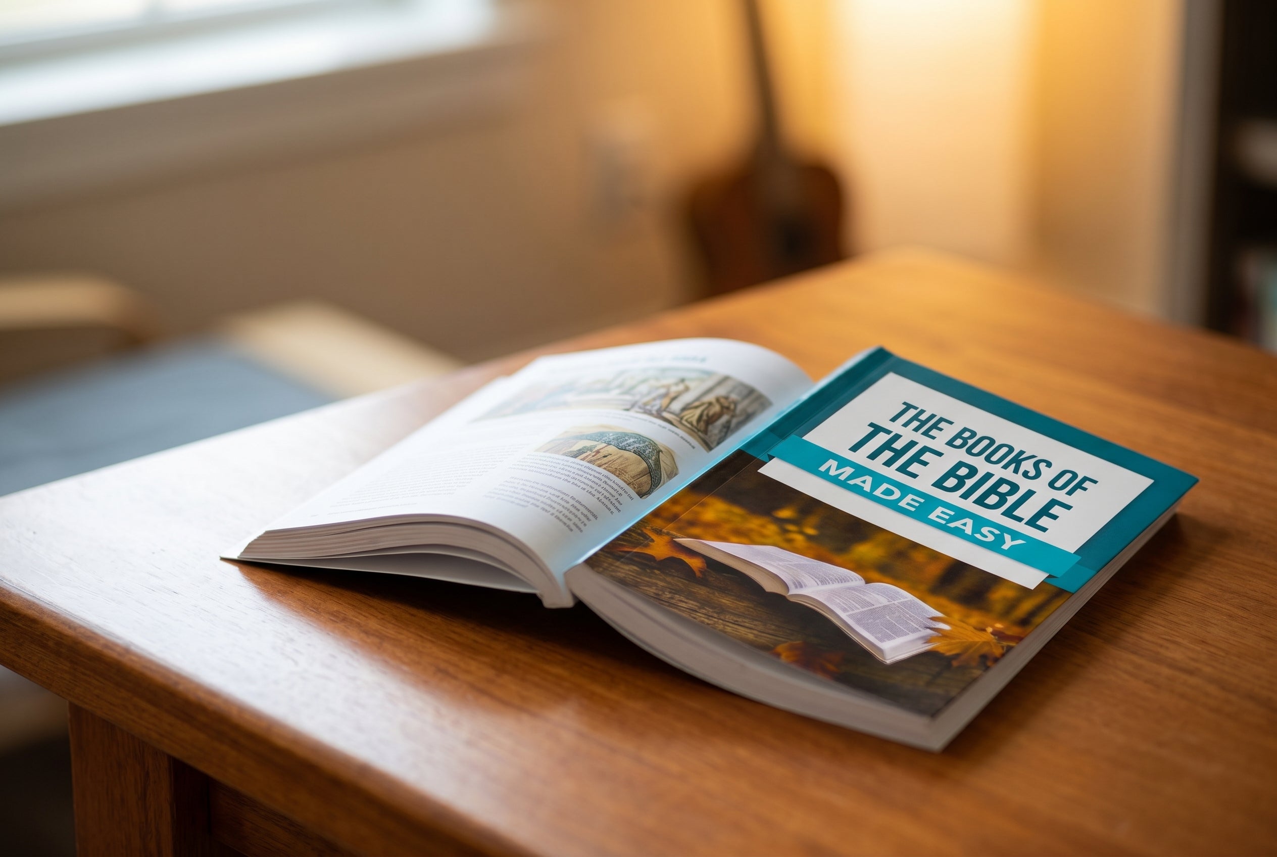Studio photo of The Books of the Bible Made Easy in lifestyle