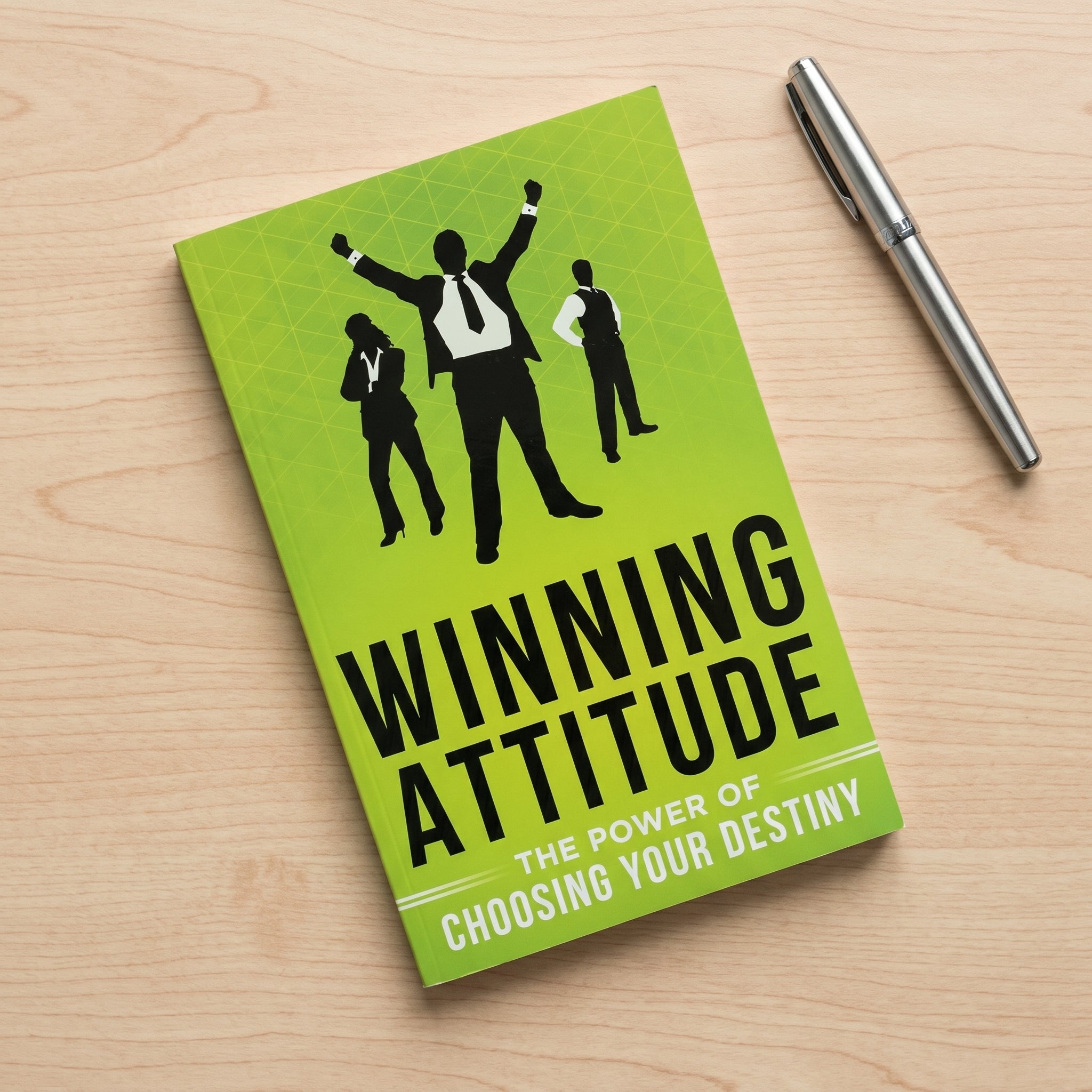 Studio photo of Winning Attitude: The Power of Choosing Your Destiny in lifestyle