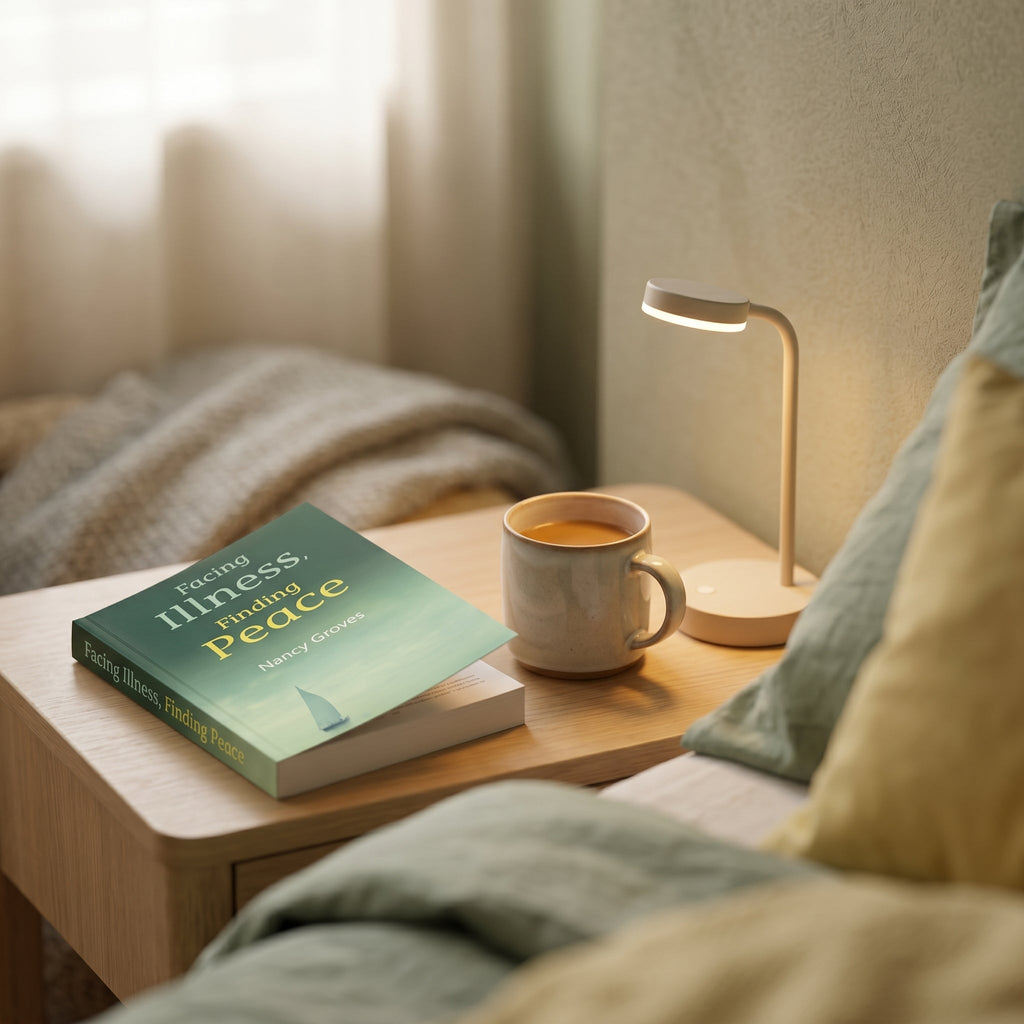 Studio photo of Facing Illness Finding Peace in lifestyle