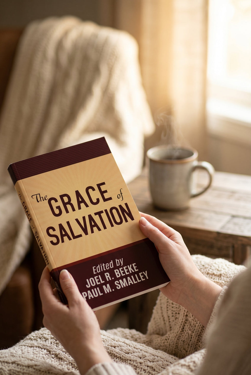 Studio photo of The Grace of Salvation in lifestyle