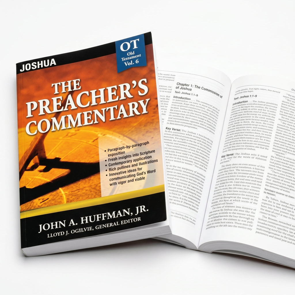 Studio photo of Joshua (The Preacher's Commentary, Volume 6) in detail
