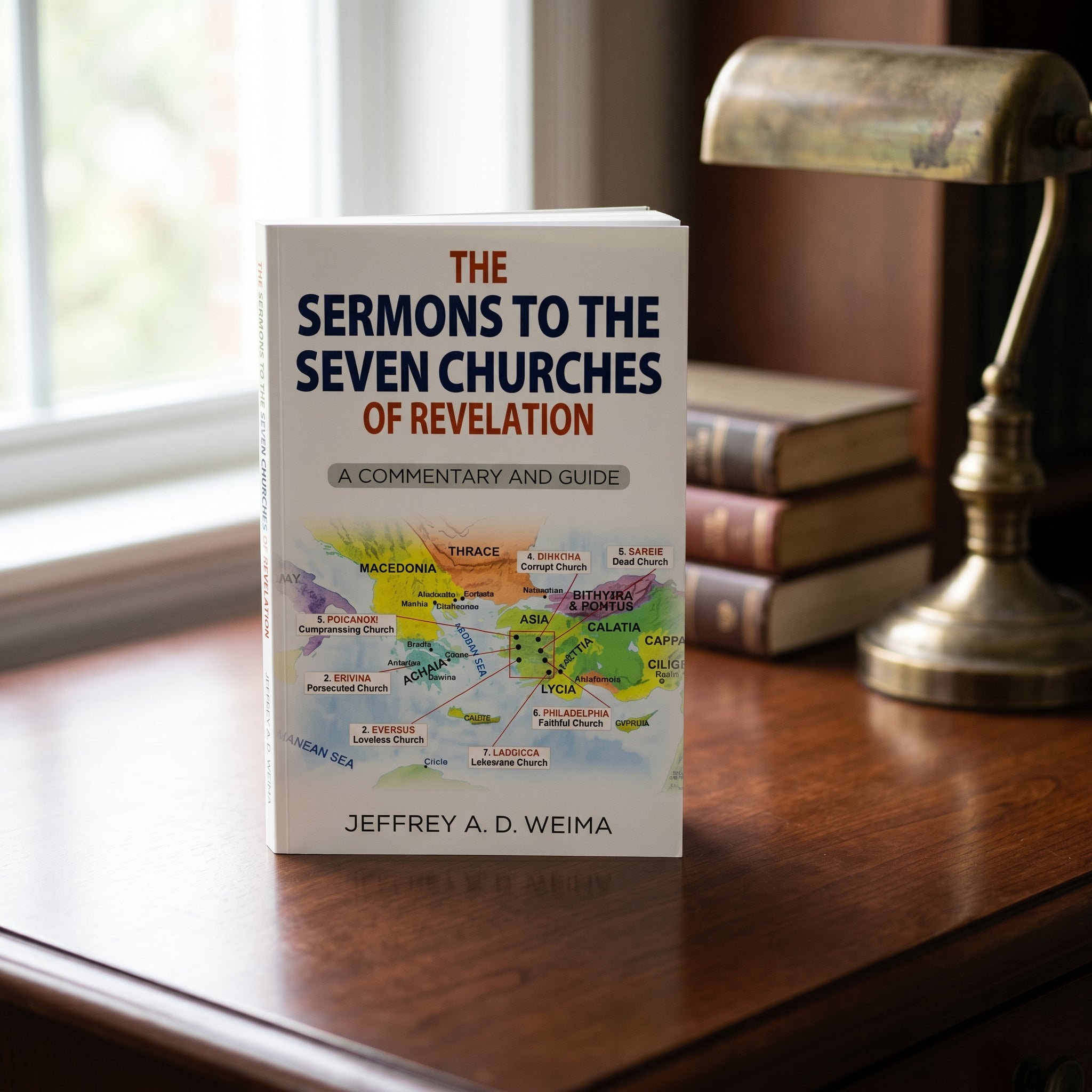 Studio photo of Sermons to the Seven Churches of Revelation in lifestyle