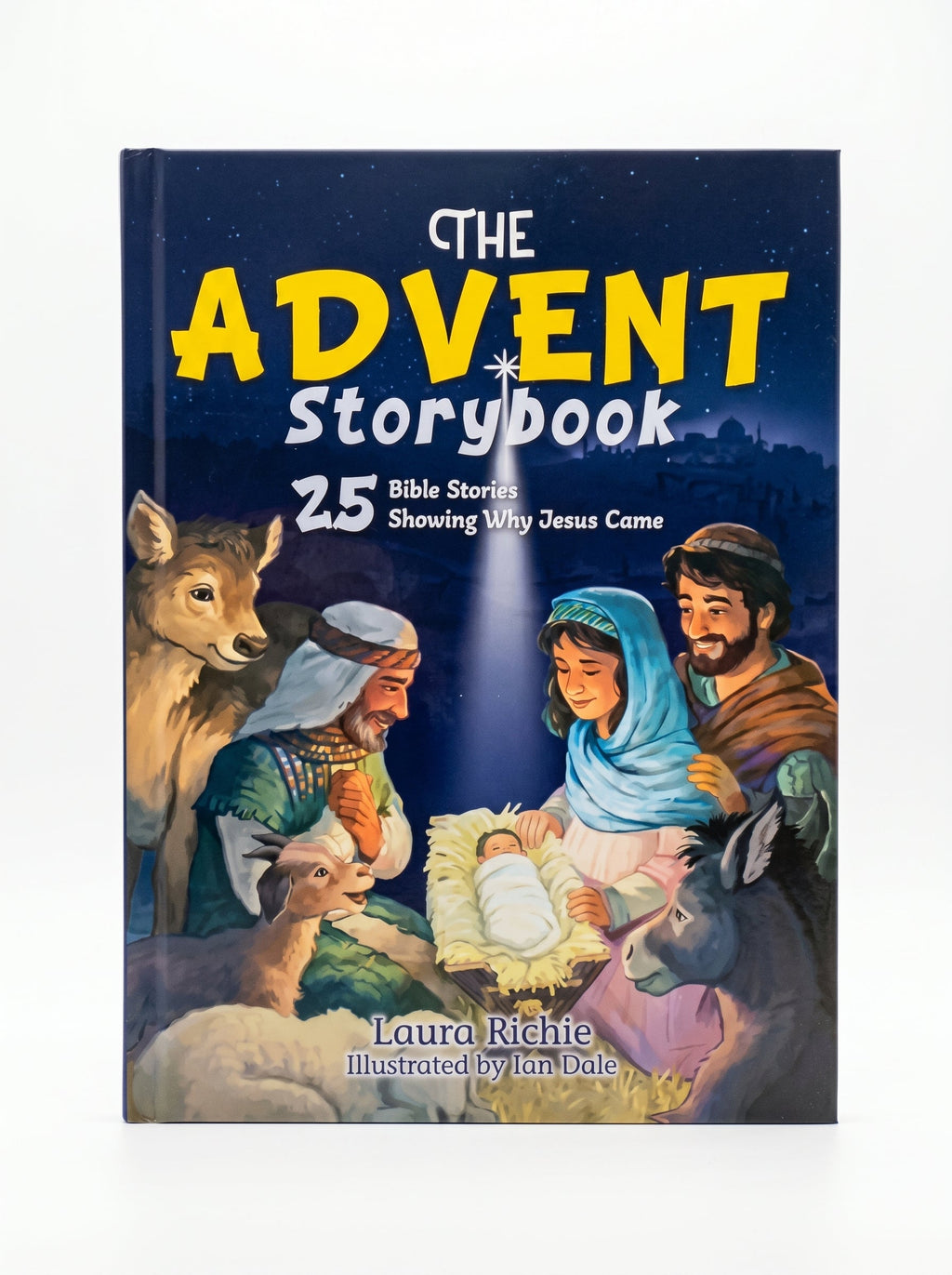 Studio photo of The Advent Storybook: 25 Bible Stories Showing why Jesus Came in hero