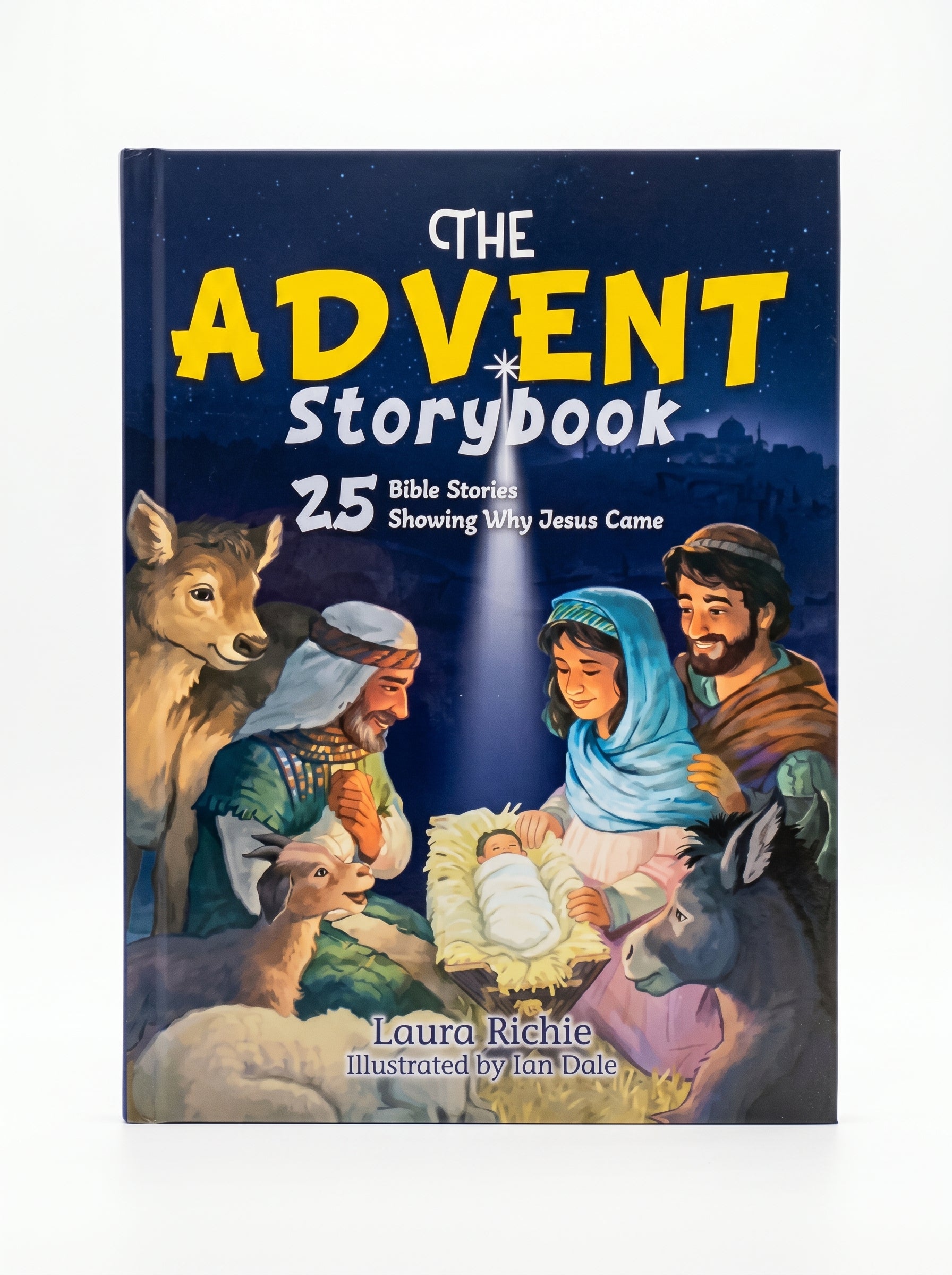 Studio photo of The Advent Storybook: 25 Bible Stories Showing why Jesus Came in hero
