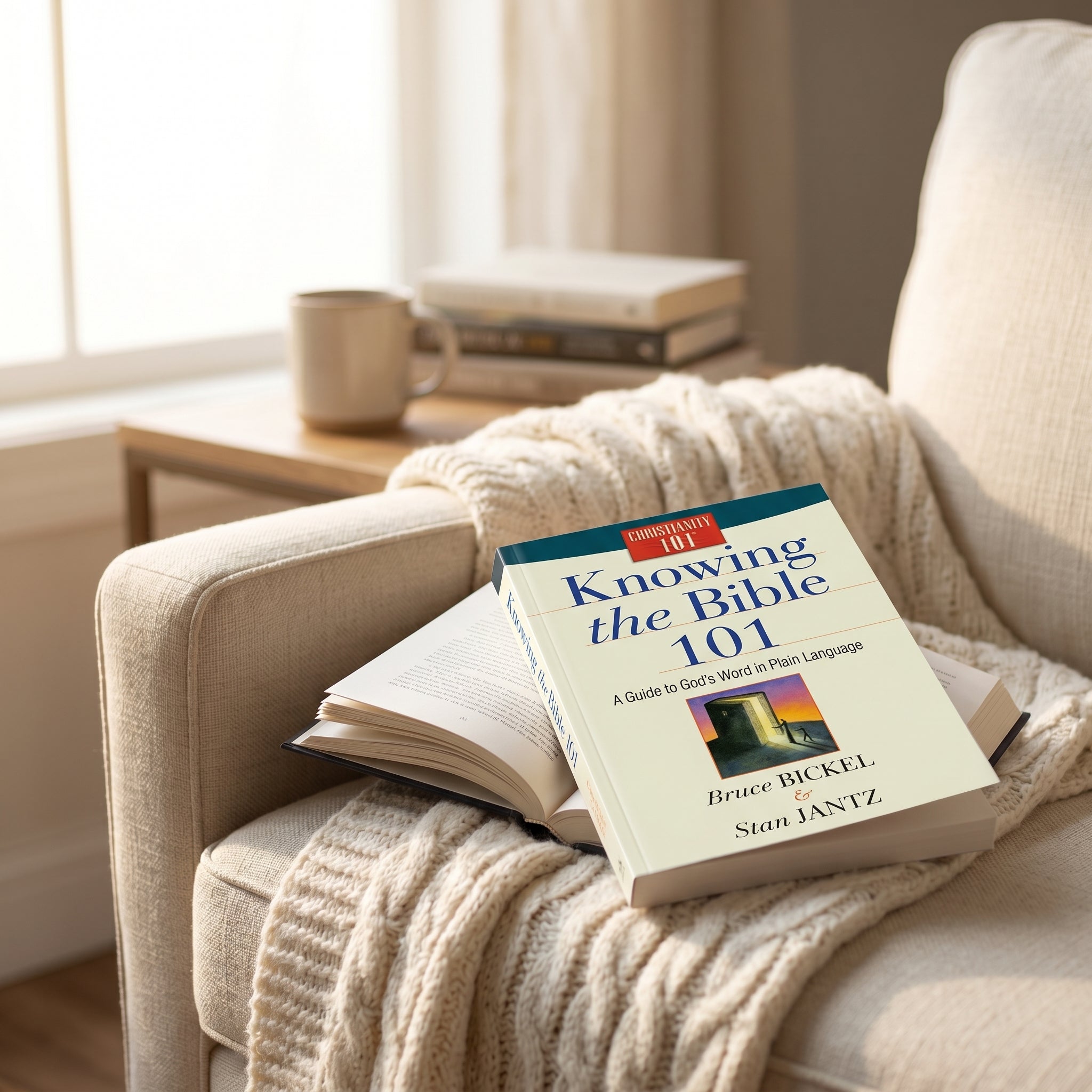 Studio photo of Knowing the Bible 101: A Guide to God's Word in Plain Language (Christianity 101) in lifestyle