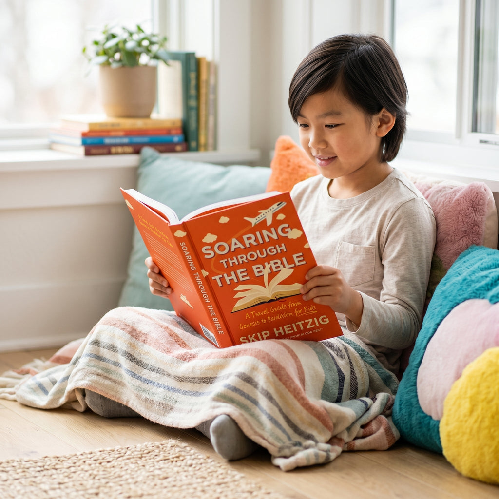 Studio photo of Soaring Through the Bible: A Travel Guide from Genesis to Revelation for Kids in lifestyle