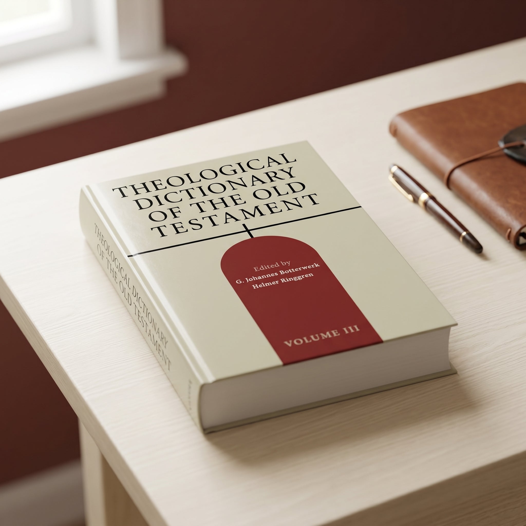 Studio photo of Theological Dictionary of the Old Testament, Volume 3 in lifestyle
