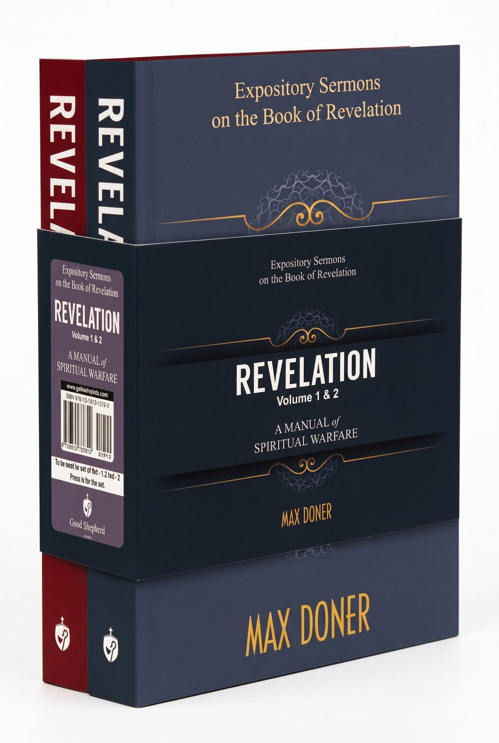 Studio photo of Revelation, 2 Volume Set: A Manual of Spiritual Warfare in hero