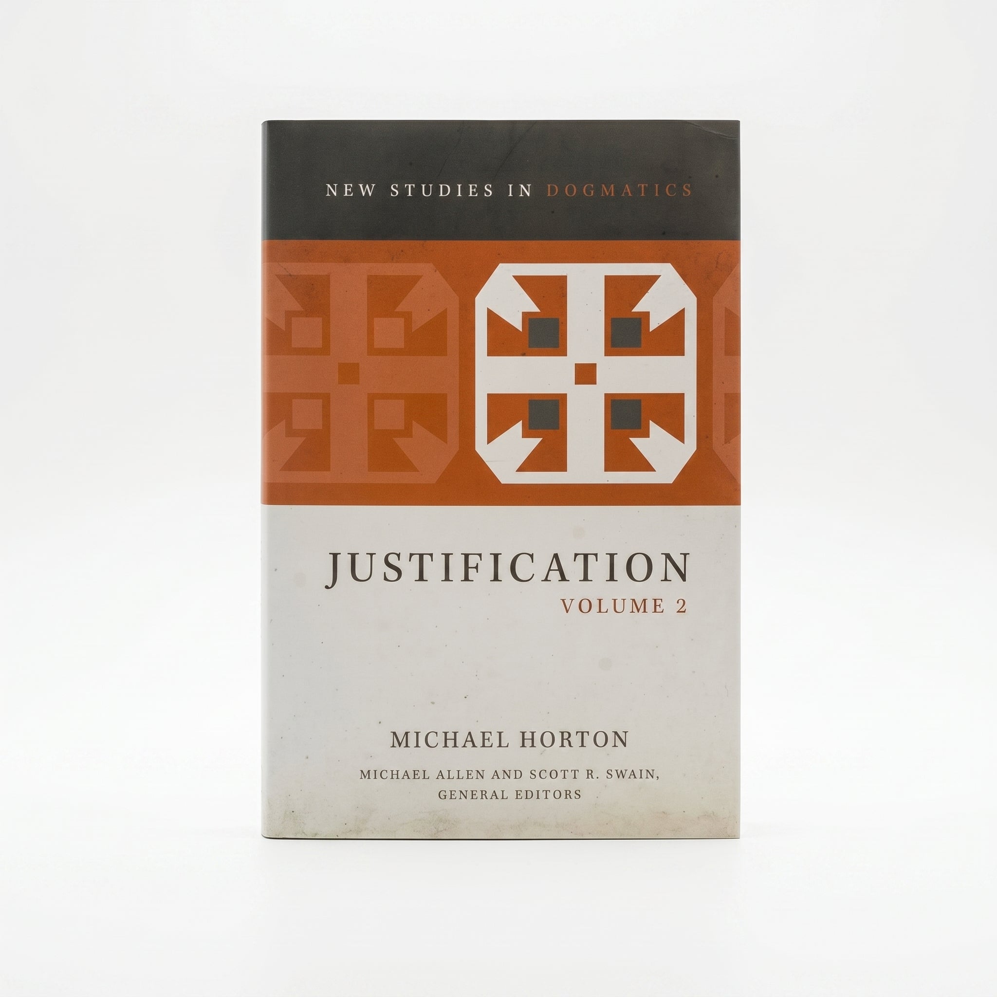 Studio photo of Justification, Volume 2 in hero