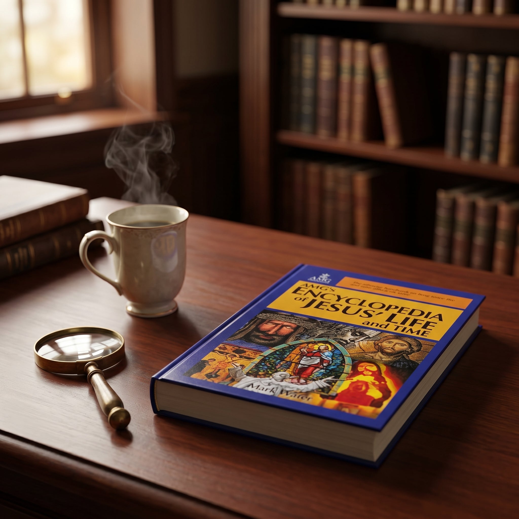 Studio photo of AMG's Encyclopedia of Jesus' Life & Time in lifestyle