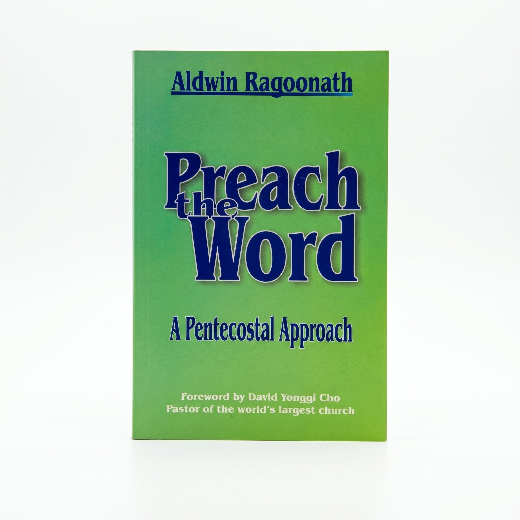 Studio photo of Preach the Word: A Pentecostal Approach (English and Spanish Edition) in hero