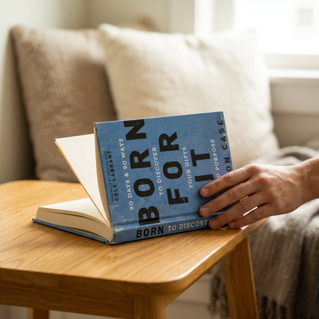 Studio photo of Born For It: 90 Days and 90 Ways to Discover Your Gifts and Purpose in lifestyle