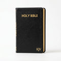 KJV Holy Bible - Medium Format with Thum + KJV Large Print Thinline Bible - Black L Combo