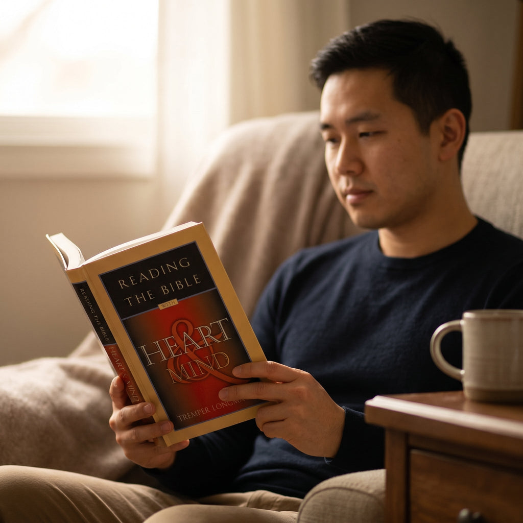 Studio photo of Reading the Bible with Heart and Mind in lifestyle