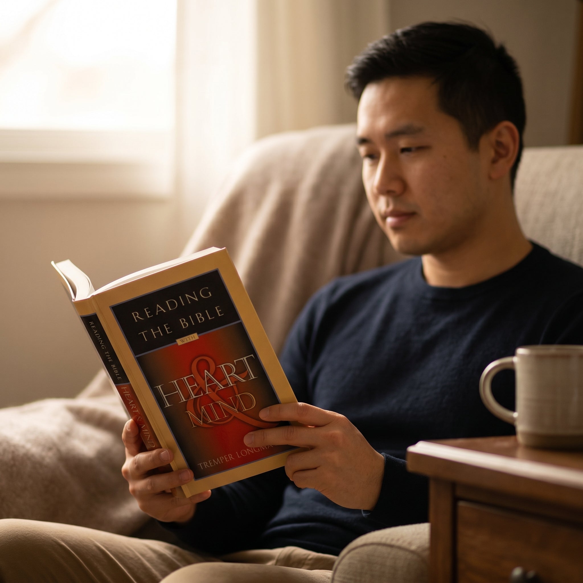 Studio photo of Reading the Bible with Heart and Mind in lifestyle