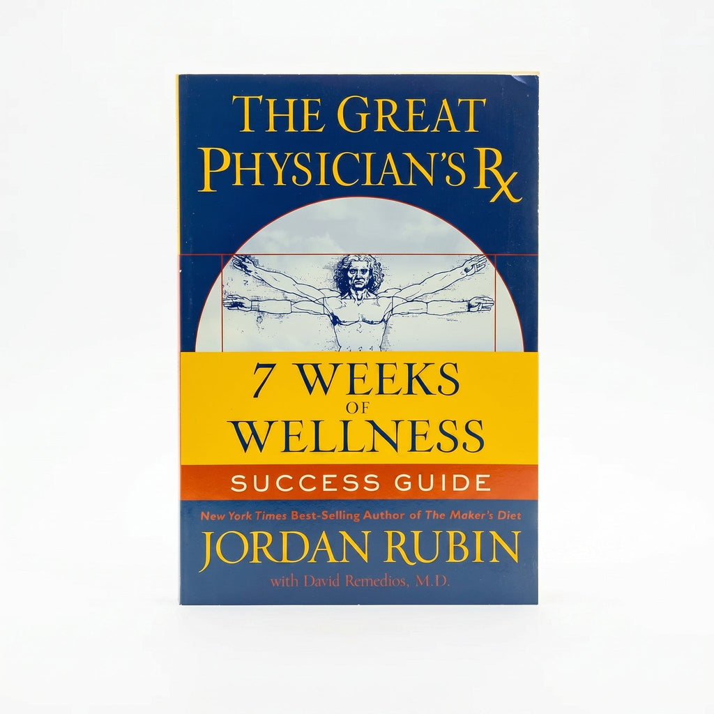 Studio photo of The Great Physician's Rx for 7 Weeks of Wellness Success Guide in hero