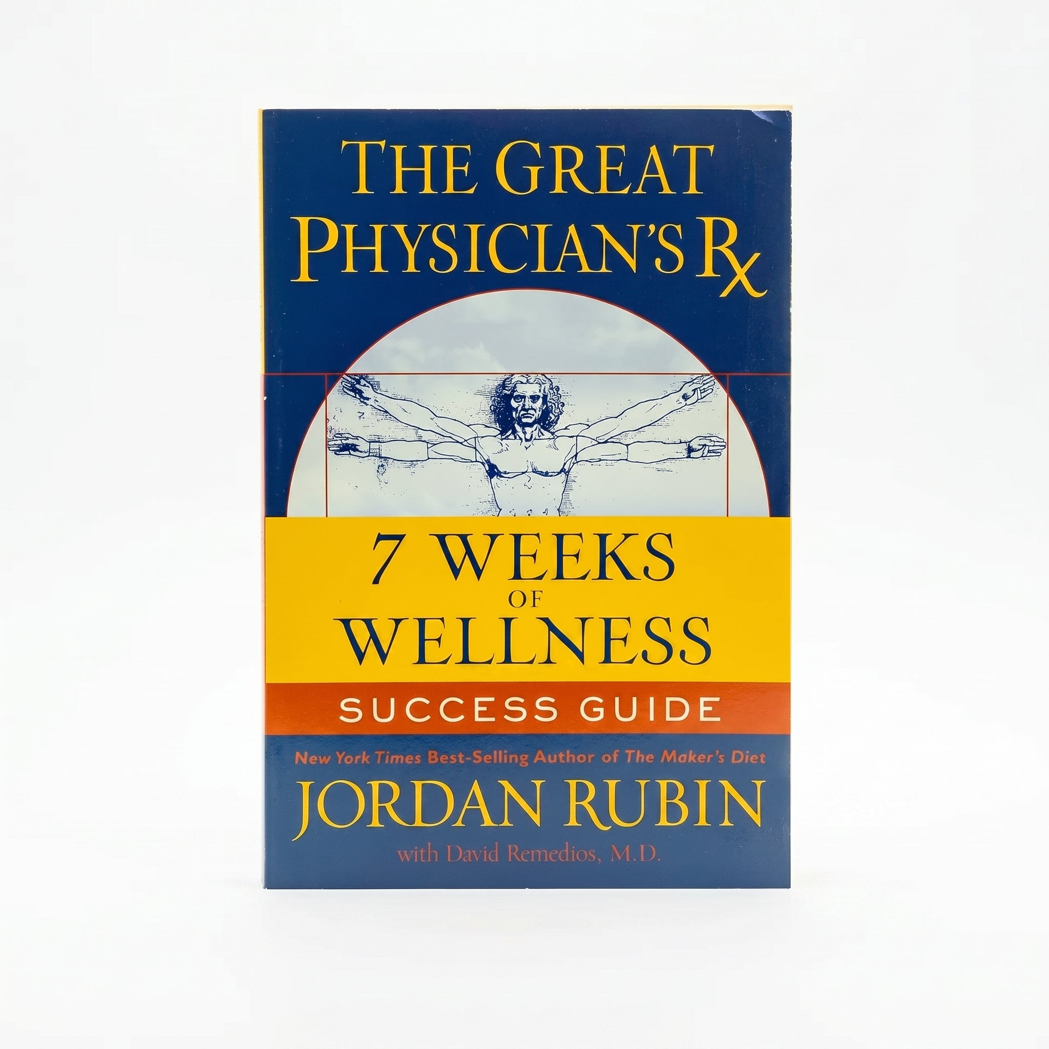 Studio photo of The Great Physician's Rx for 7 Weeks of Wellness Success Guide in hero