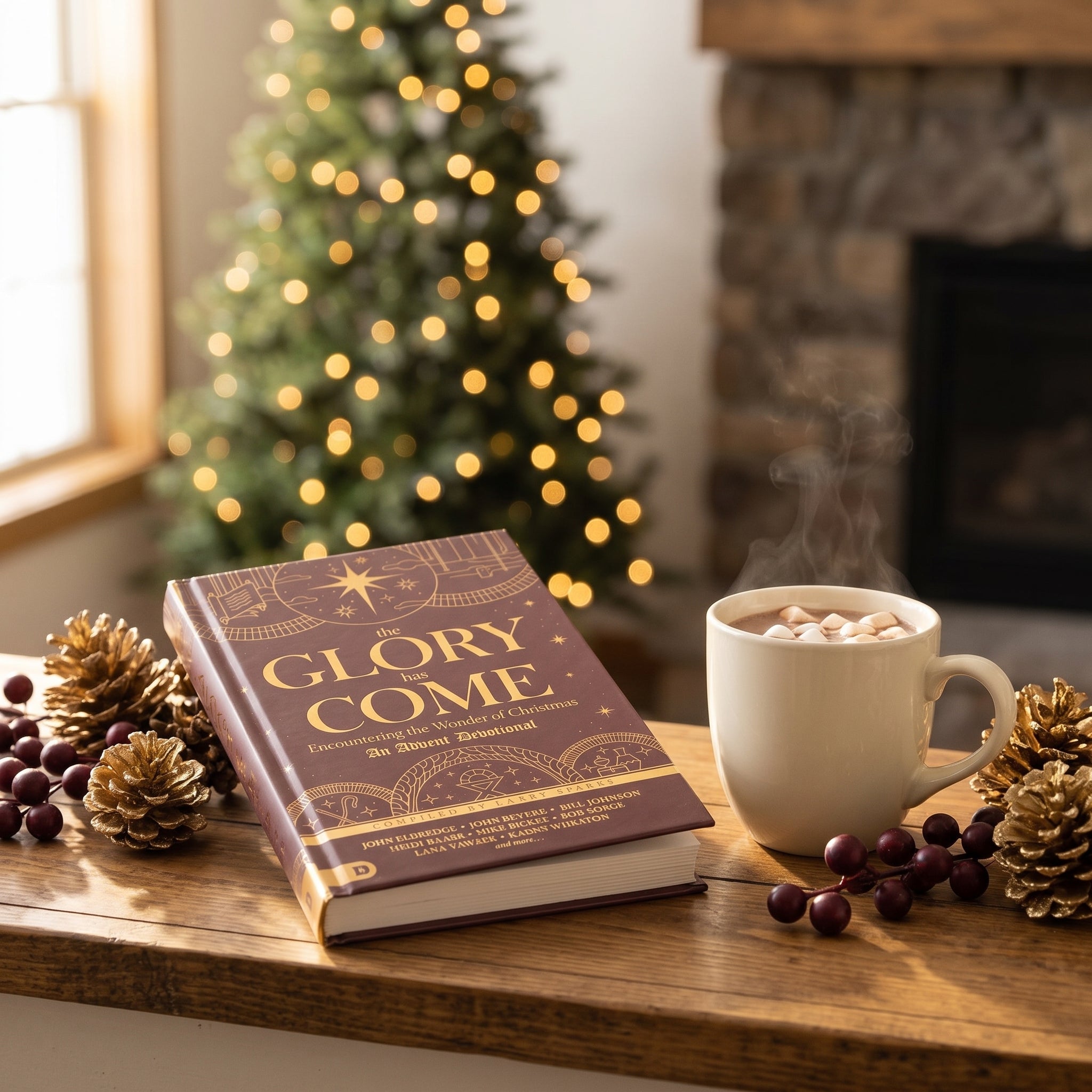 Studio photo of The Glory Has Come: Encountering the Wonder of Christmas [An Advent Devotional] in lifestyle