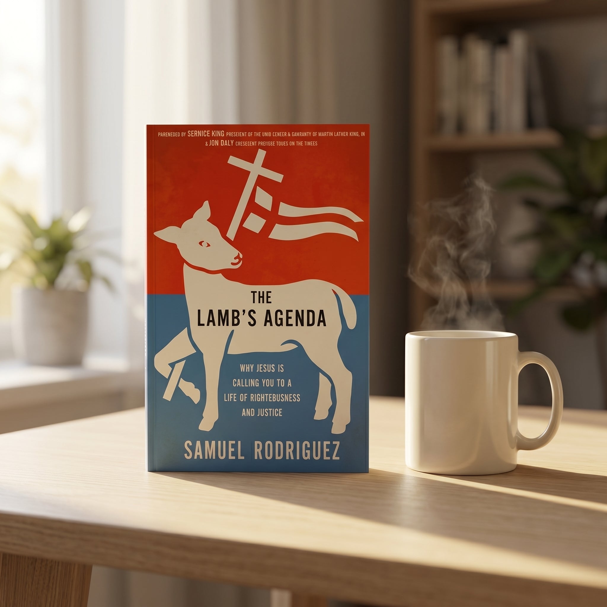 Studio photo of The Lamb's Agenda: Why Jesus Is Calling You to a Life of Righteousness and Justice in lifestyle