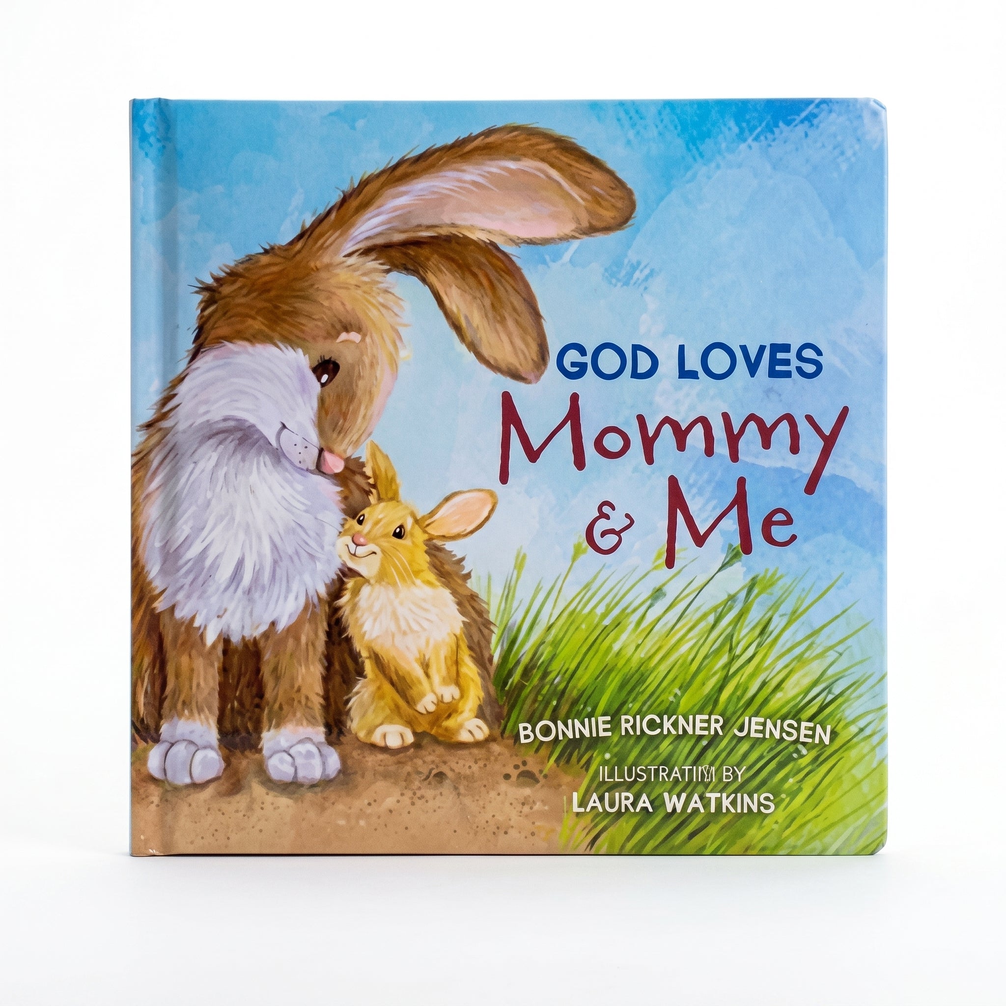 Studio photo of God Loves Mommy and Me in hero