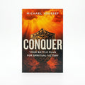 Studio photo of Conquer: Your Battle Plan for Spiritual Victory in hero