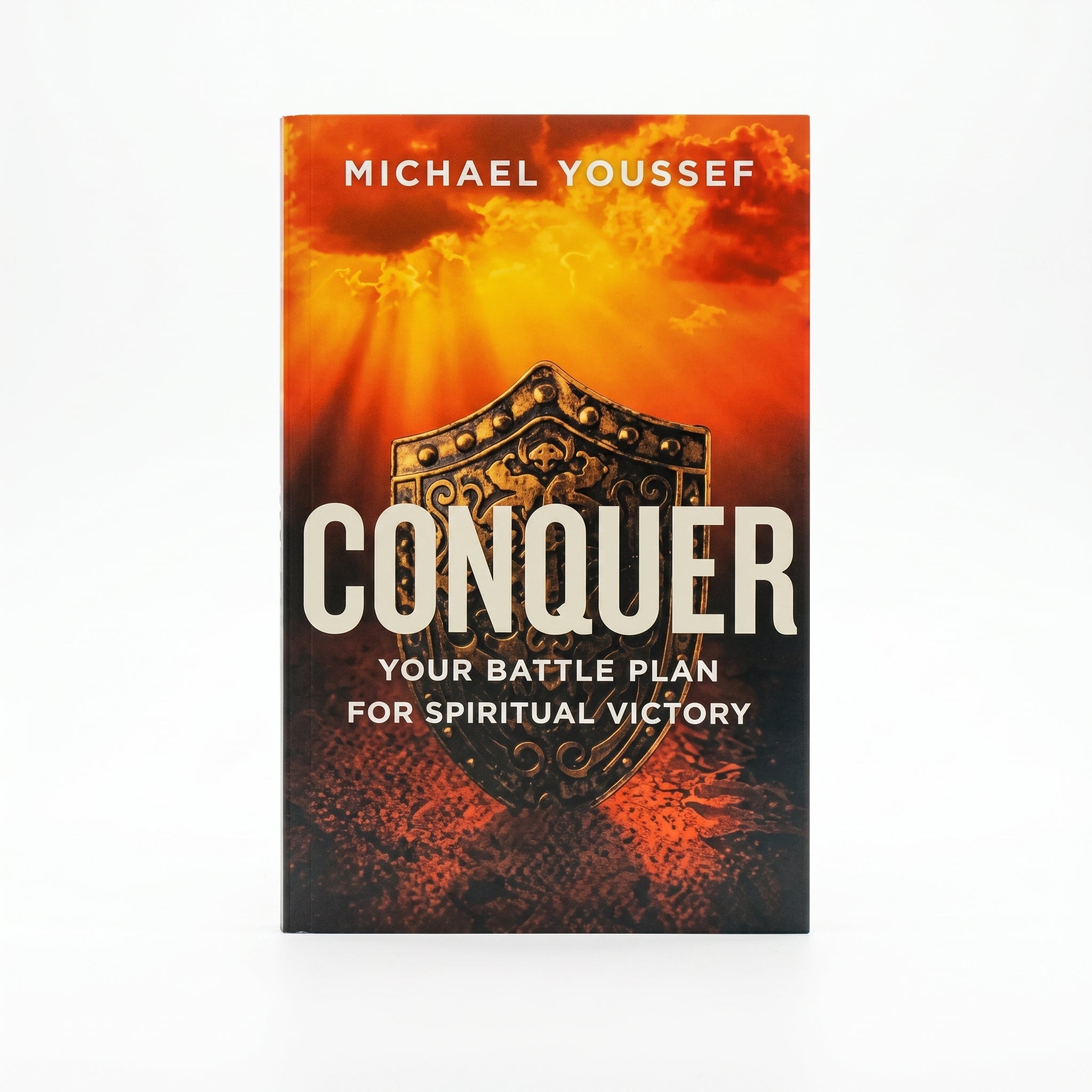 Studio photo of Conquer: Your Battle Plan for Spiritual Victory in hero