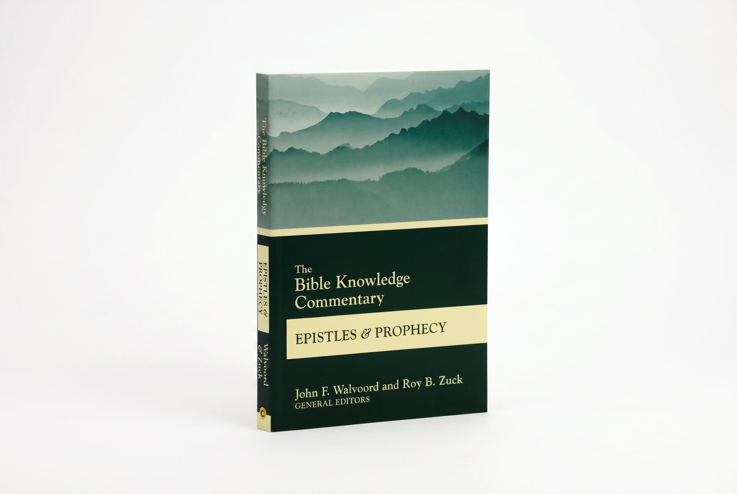 Studio photo of The Bible Knowledge Commentary Epistles and Prophecy in hero