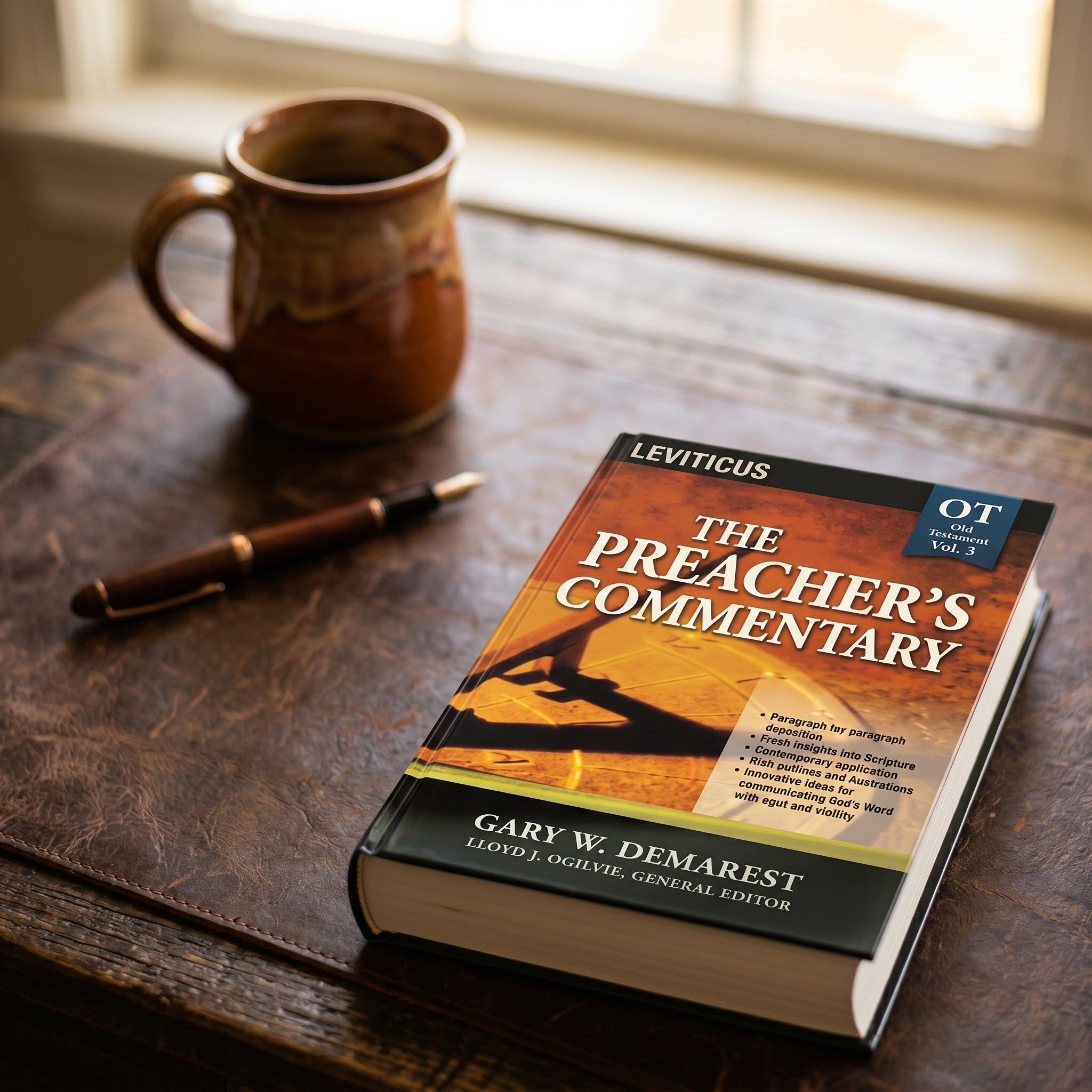 Studio photo of Leviticus (The Preacher's Commentary, Volume 3) in lifestyle