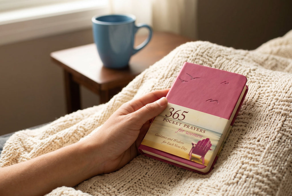 Studio photo of 365 Pocket Prayers for Women in lifestyle