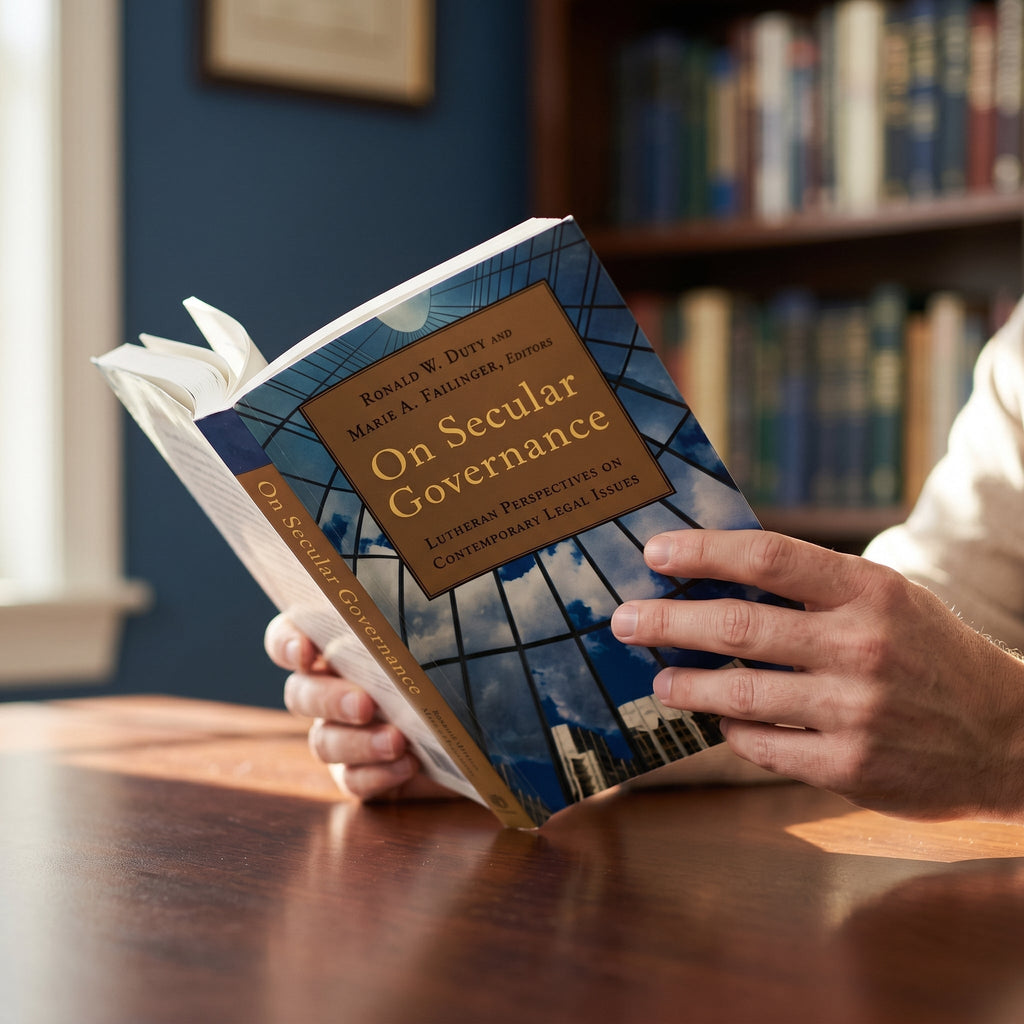 Studio photo of On Secular Governance: Lutheran Perspectives on Contemporary Legal Issues in lifestyle