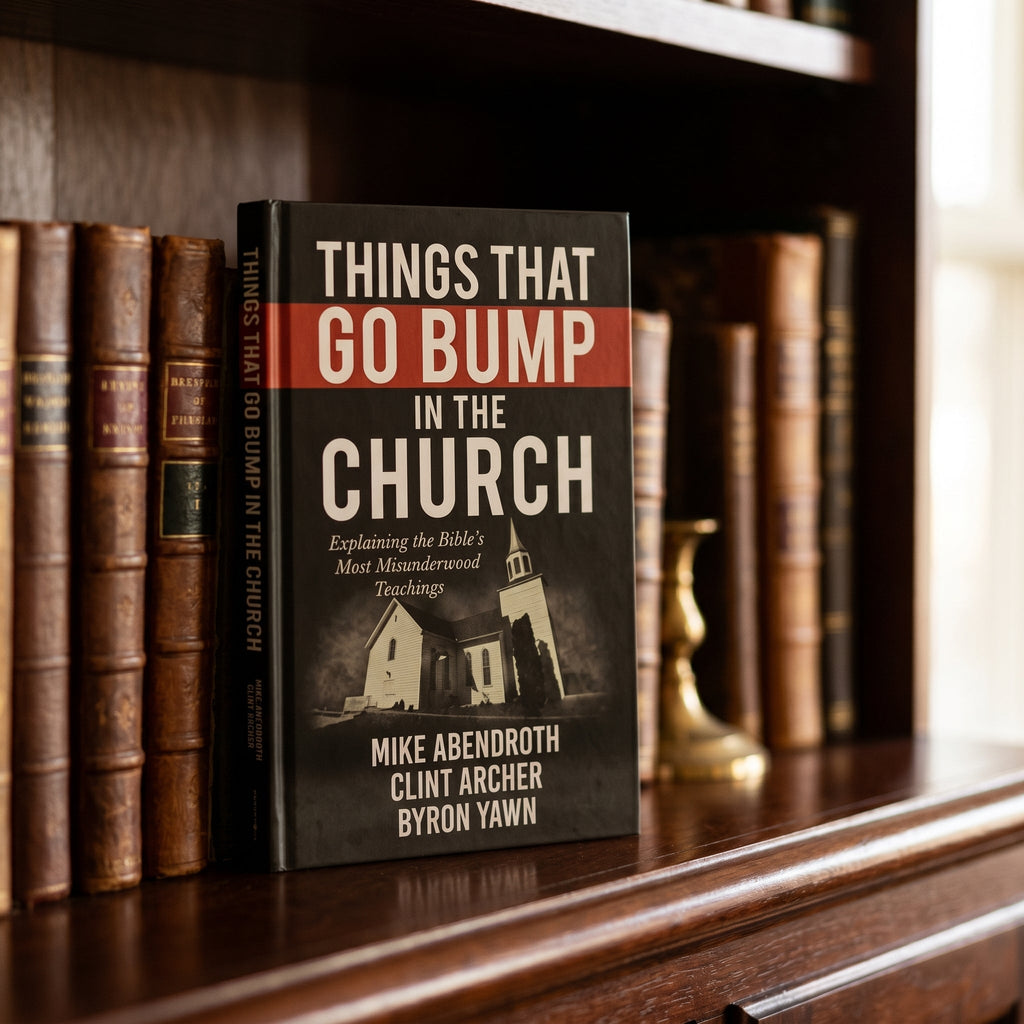 Studio photo of Things That go Bump in the Church: Explaining the Bible's Most Misunderstood Teachings in lifestyle