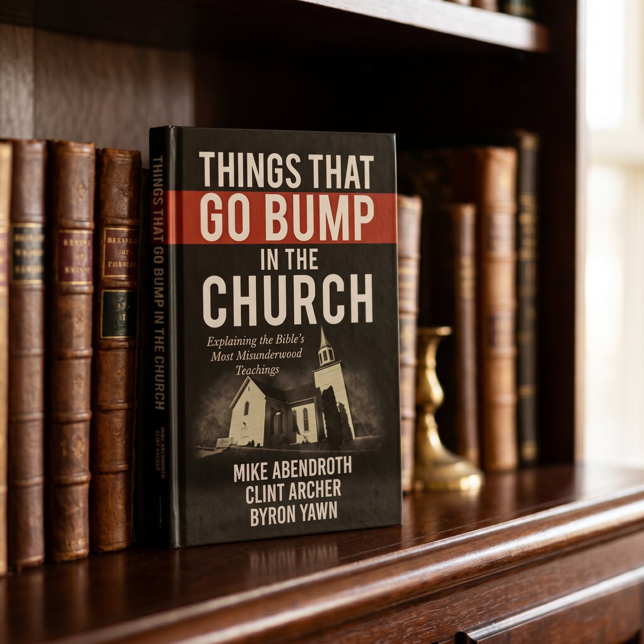 Studio photo of Things That go Bump in the Church: Explaining the Bible's Most Misunderstood Teachings in lifestyle