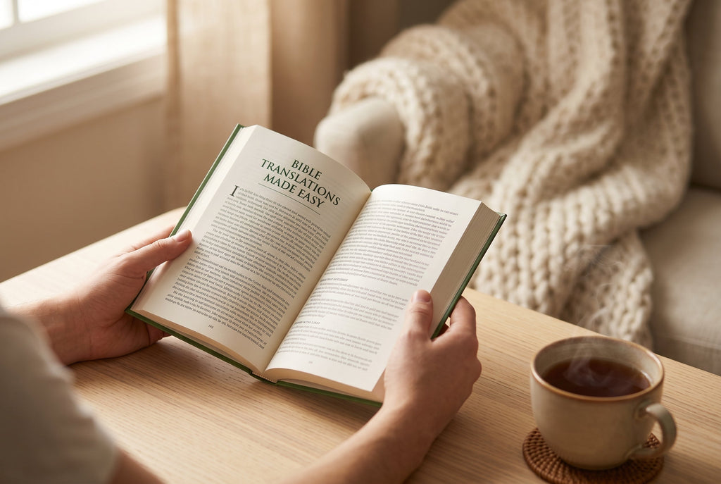 Studio photo of Bible Translations Made Easy in lifestyle