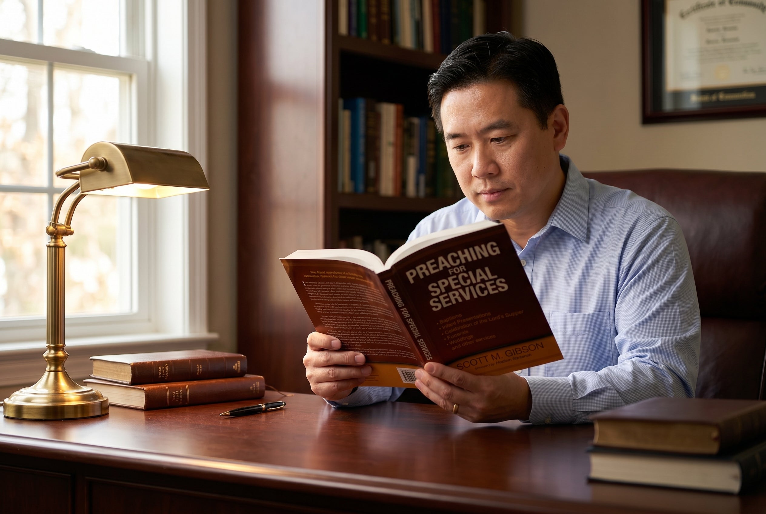 Studio photo of Preaching for Special Services in lifestyle