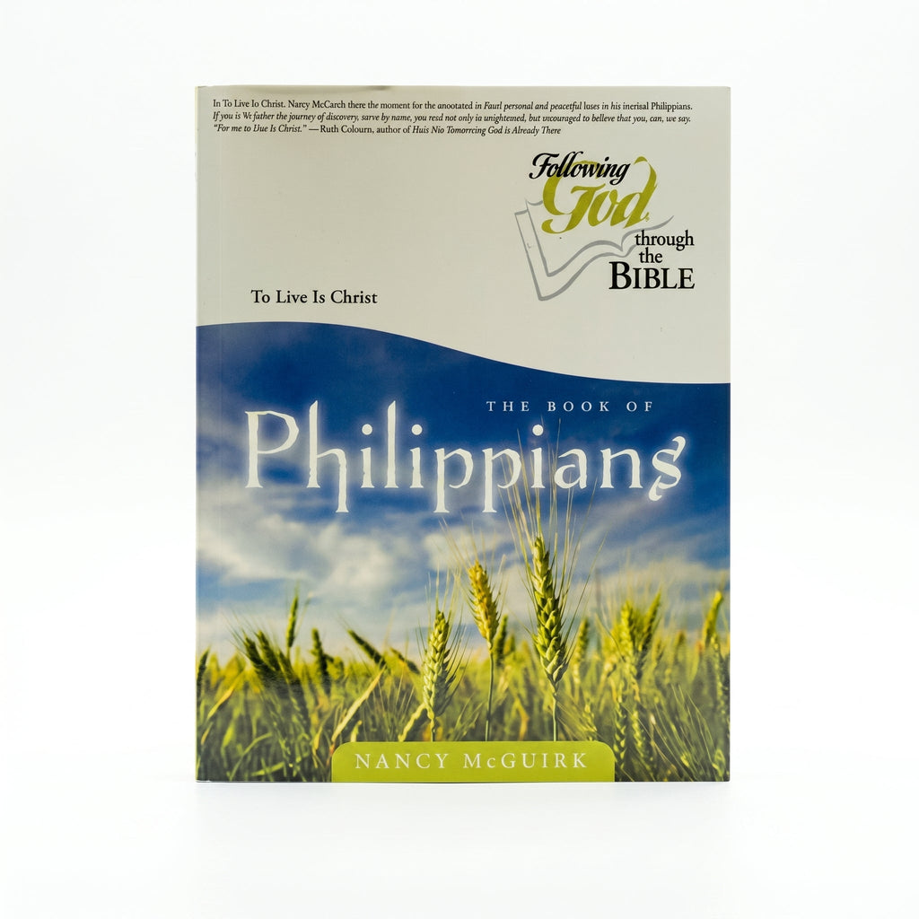 Studio photo of Philippians: To Live Is Christ (Following God Through the Bible Series) in hero