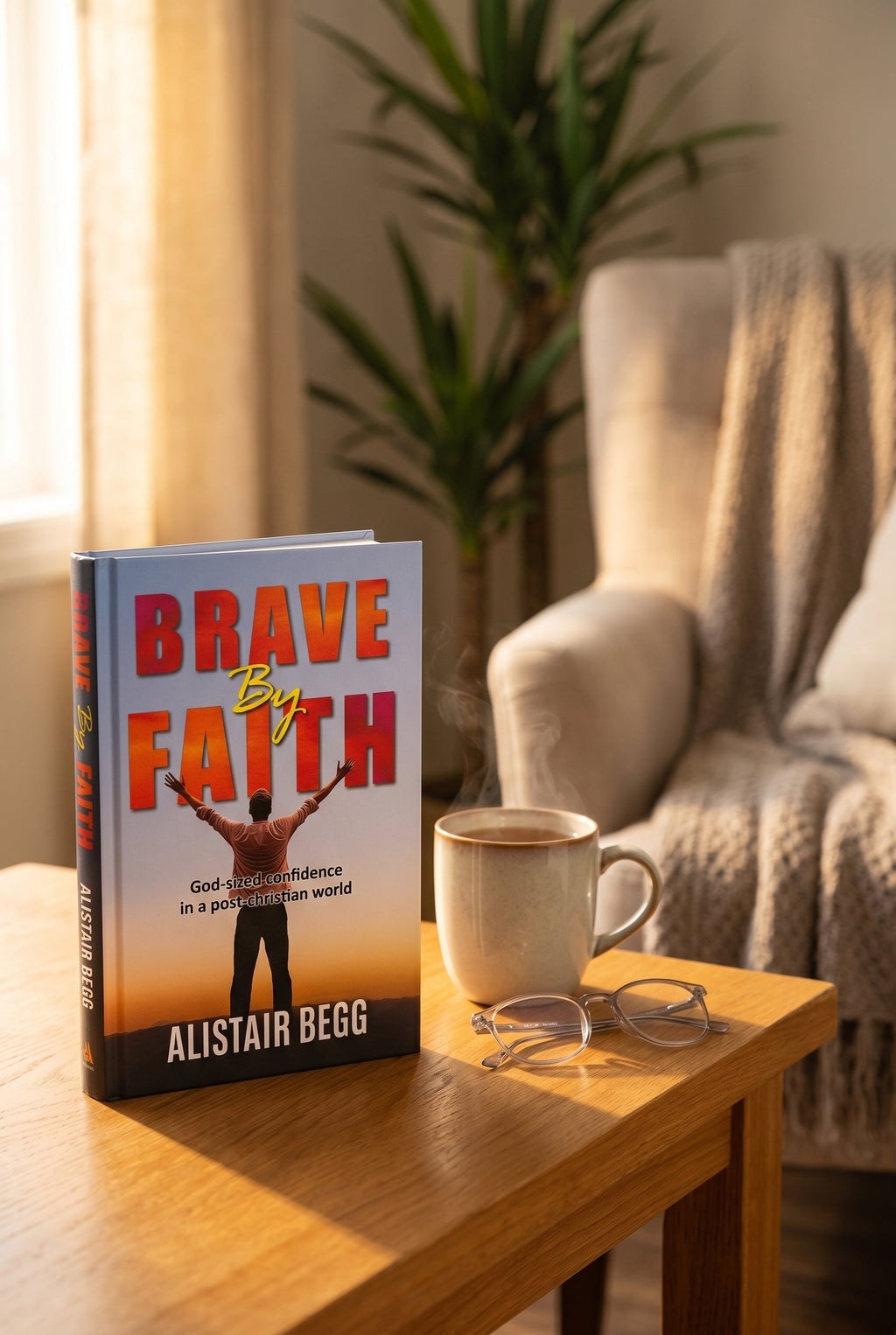 Studio photo of Brave by Faith: God-Sized Confidence in a Post-Christian World in lifestyle