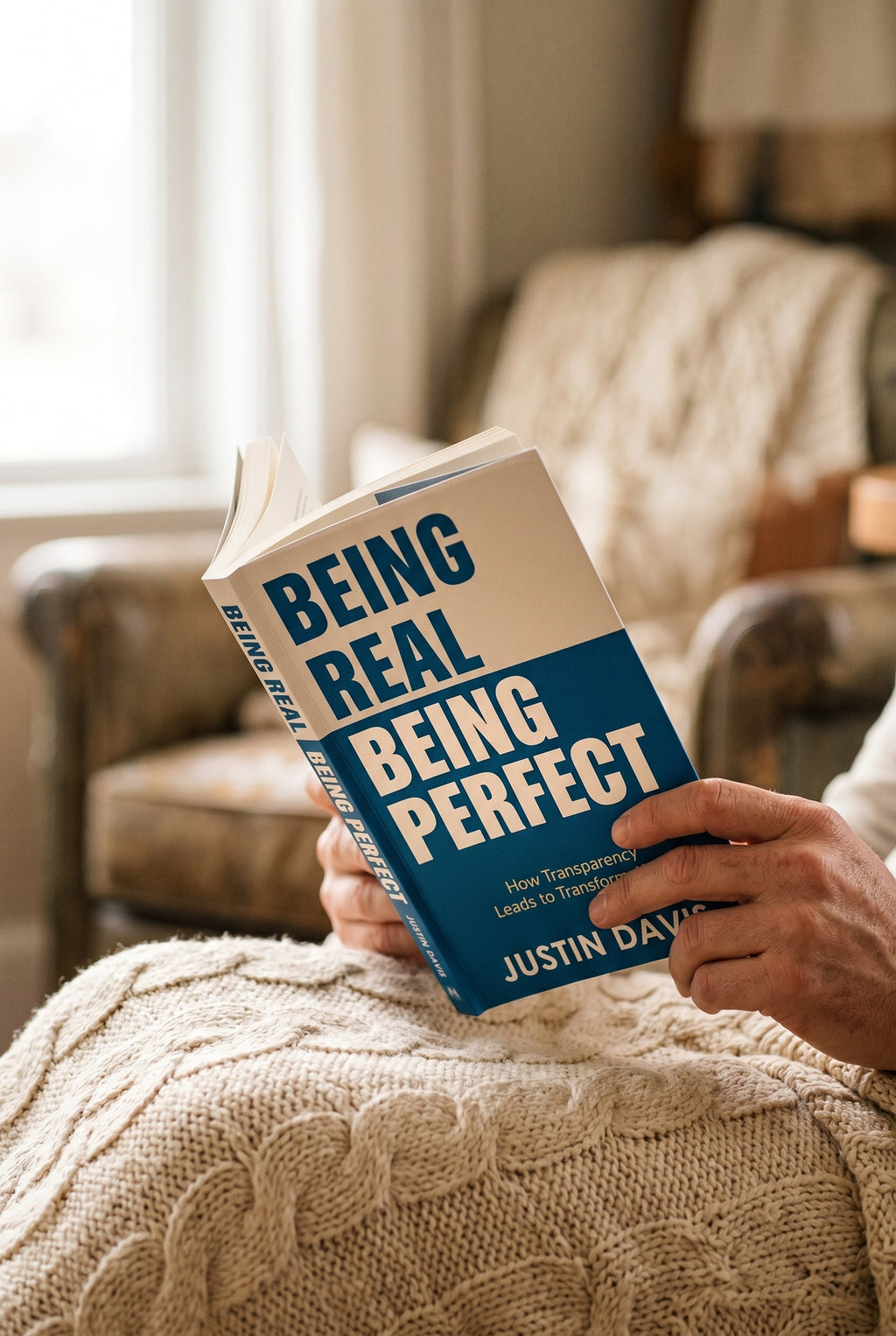Studio photo of Being Real Being Perfect: How Transparency leads to Transformation in lifestyle