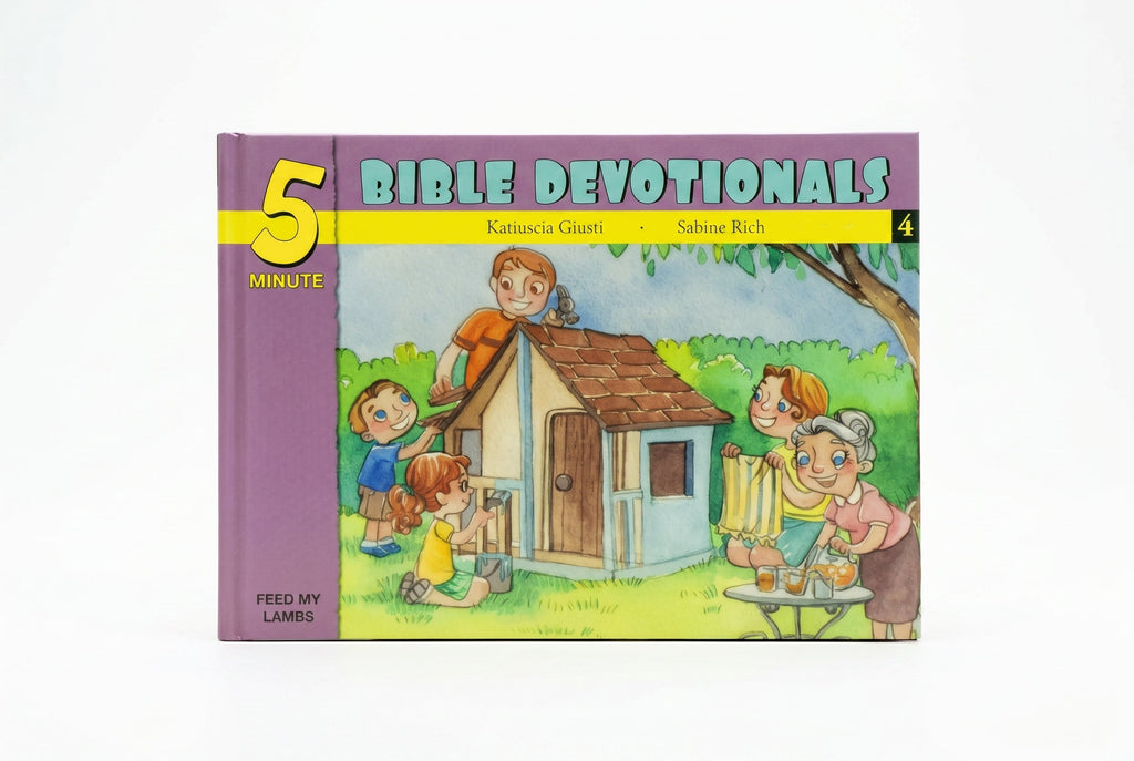 Studio photo of 5 Minute Bible Devotionals, Volume 4 in hero
