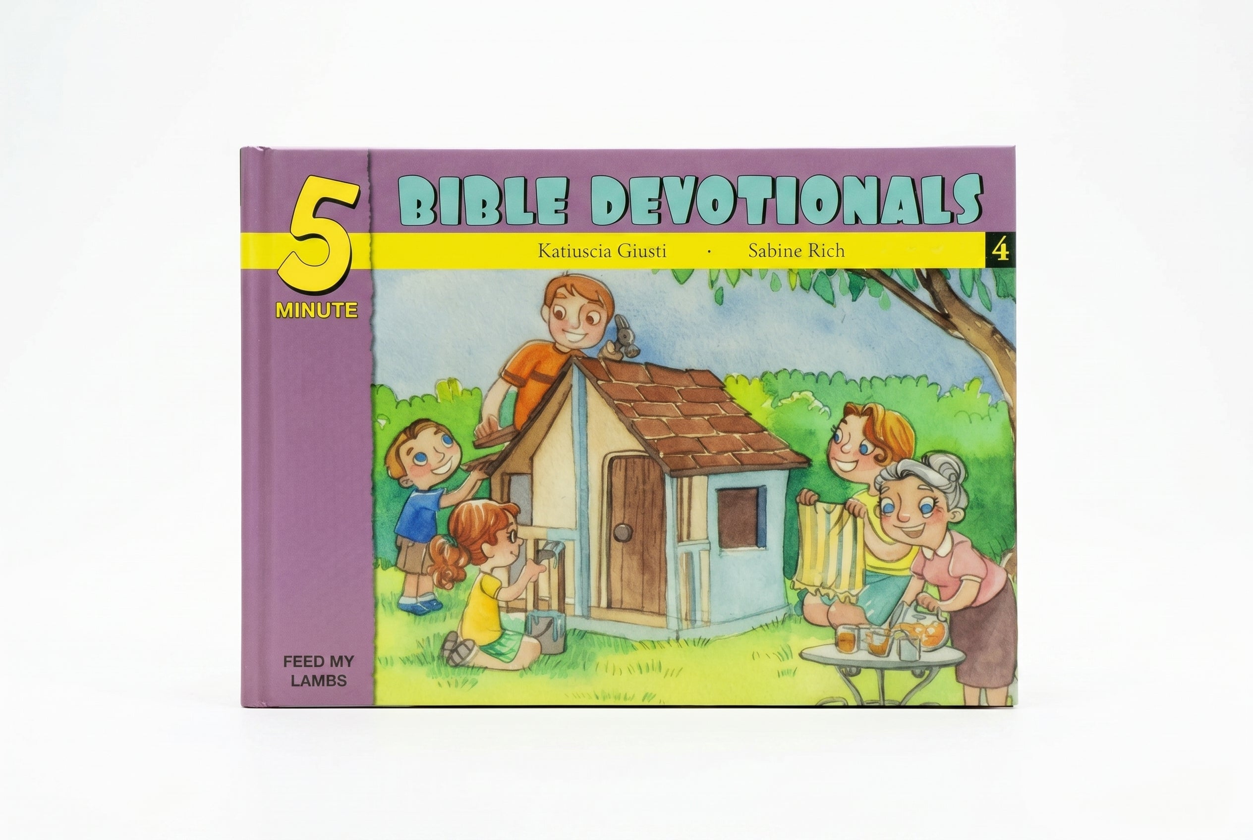 Studio photo of 5 Minute Bible Devotionals, Volume 4 in hero