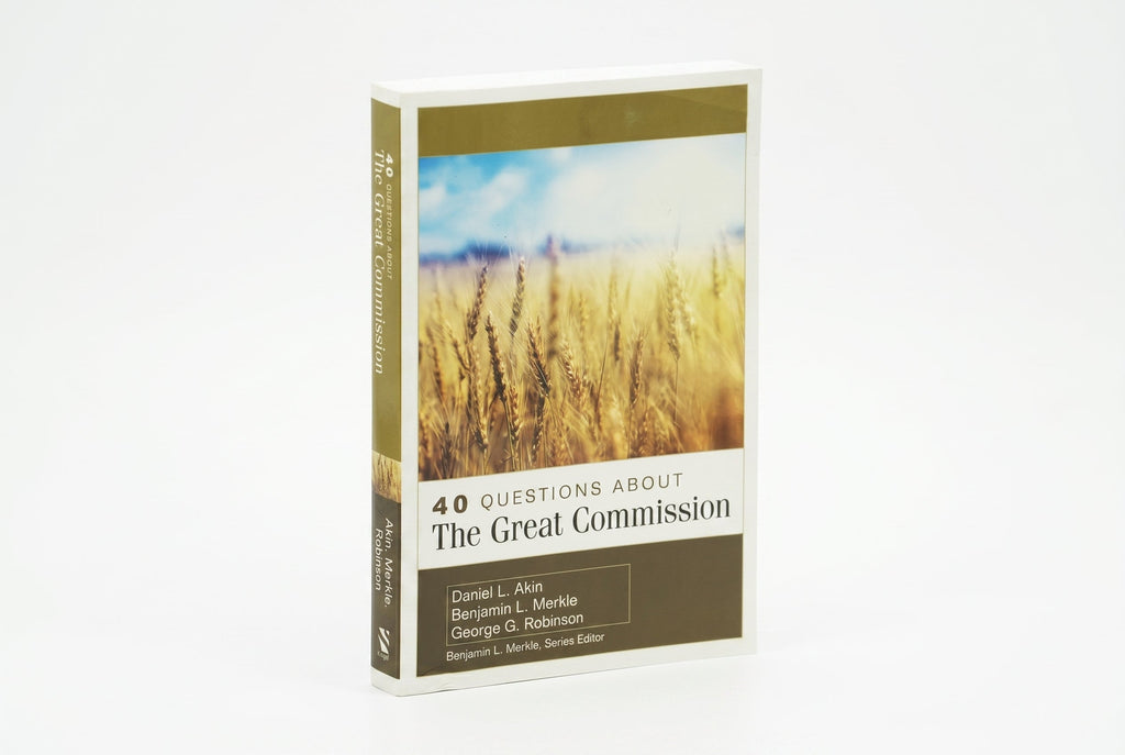 Studio photo of 40 Questions About the Great Commission in hero